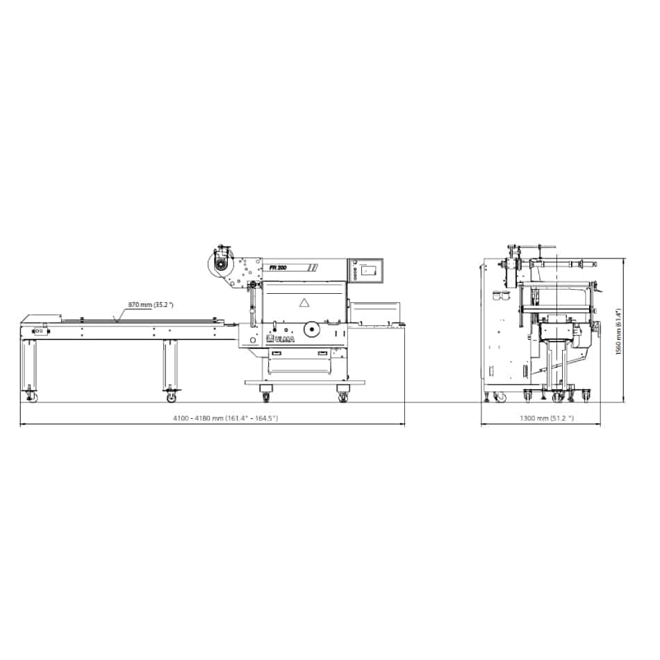 ULMA FR 200 HFFS Flow Wrapper Viking Food Solutions
